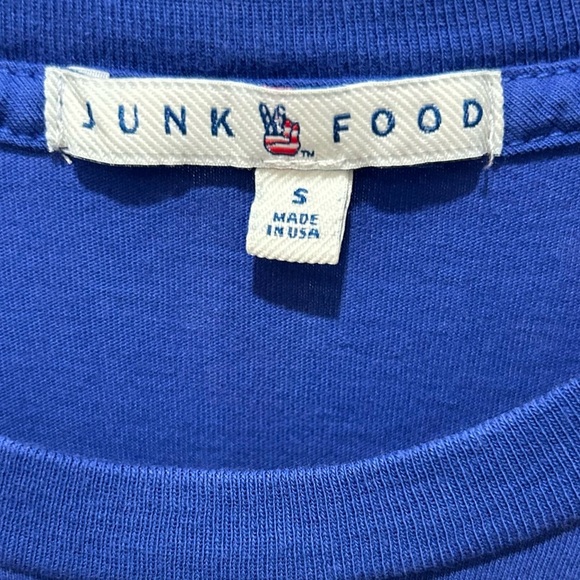 Junk food Vtg Rare Razor Ramon Blue Tshirt Mens size small - Picture 4 of 7